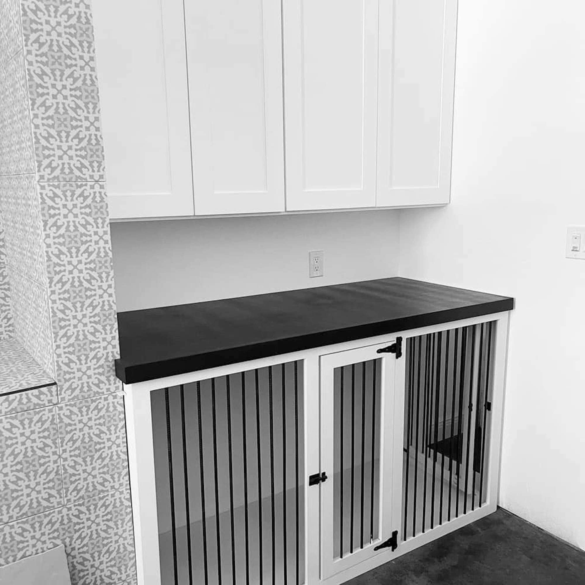 Custom Order Sara Slim Single Dog Crate Wood Dog Kennel Etsy