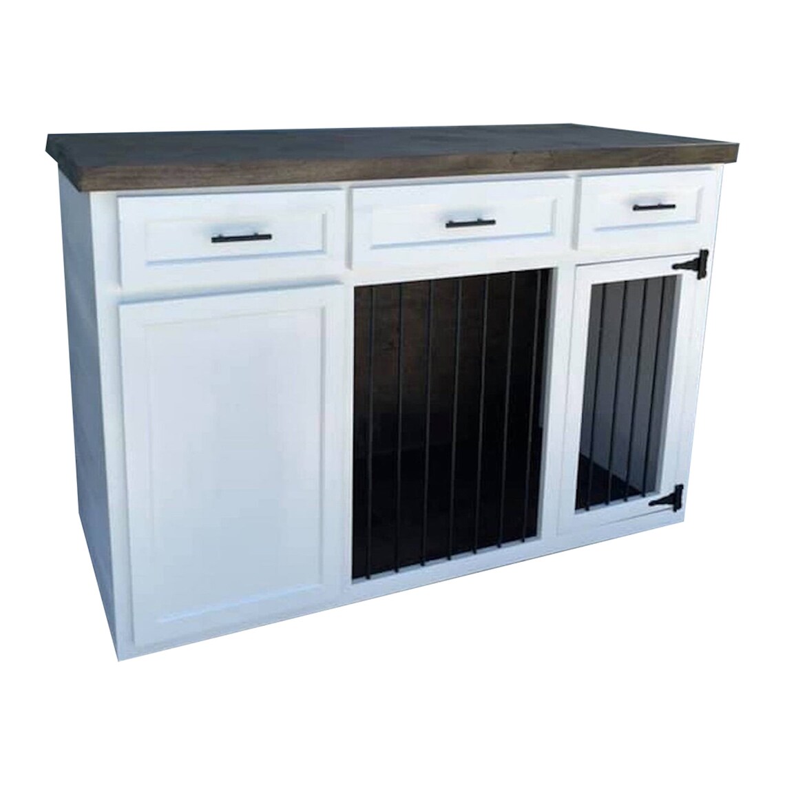 Wooden Dog Crate Dog Kennel Handmade Wooden Dog Crate Etsy