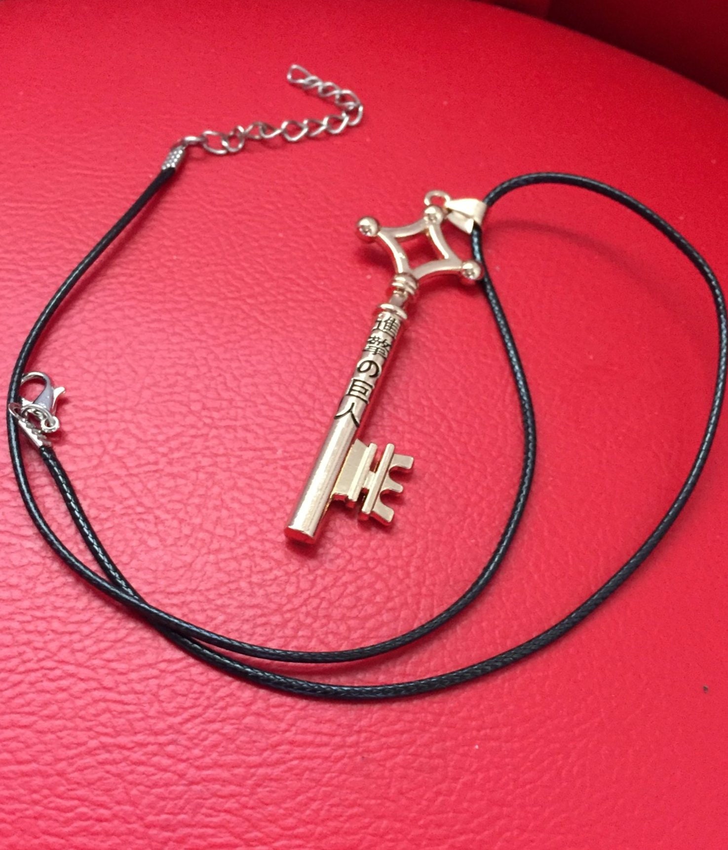 Attack on Titan Necklace Pendant Erens Key pendant Erens Key Etsy