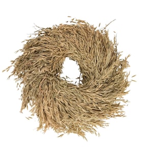 Large door wreath - dried flower wreath Ø50cm - autumn wreath - oat wreath - natural wreath