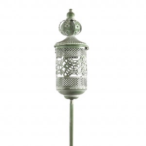 Garden lantern metal - garden lantern - metal rod lantern - weatherproof - vintage style - garden decoration wedding