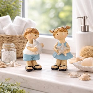 Badezimmer deko figuren