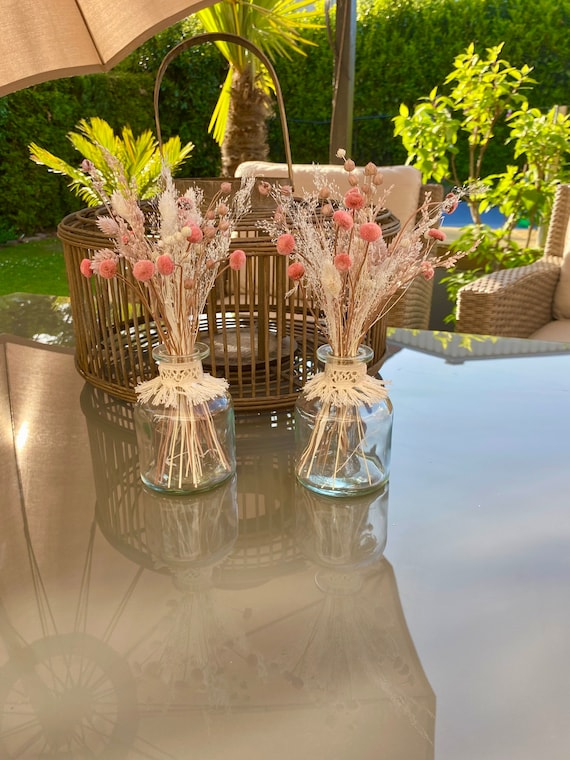 Bouquet De Fleurs Sechees Fleurs Séchées Naturelles - Lot De 10 Tiges 60 Cm - Décoration Intérieure, Mariage, Vase - Mélange De Couleurs Fleurs Séchées En Ligne