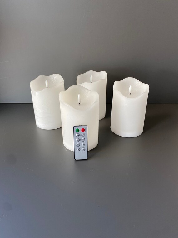 White 2024 remote candles