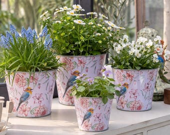 植木鉢 | セラミック | カラフル | 鳥 | ホームデコレーション | 装飾 