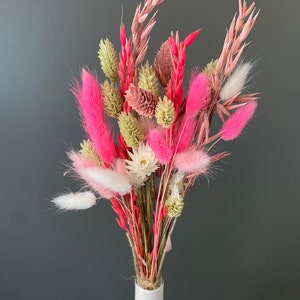Small dried flower bouquet &quot;purple love&quot; dried bouquet of various dried flowers and grasses - housewarming gift