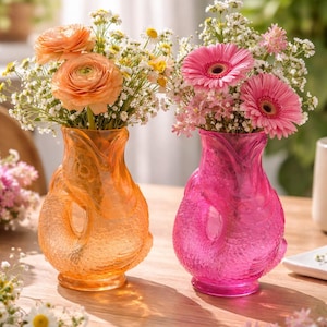 Bunte glasvasen