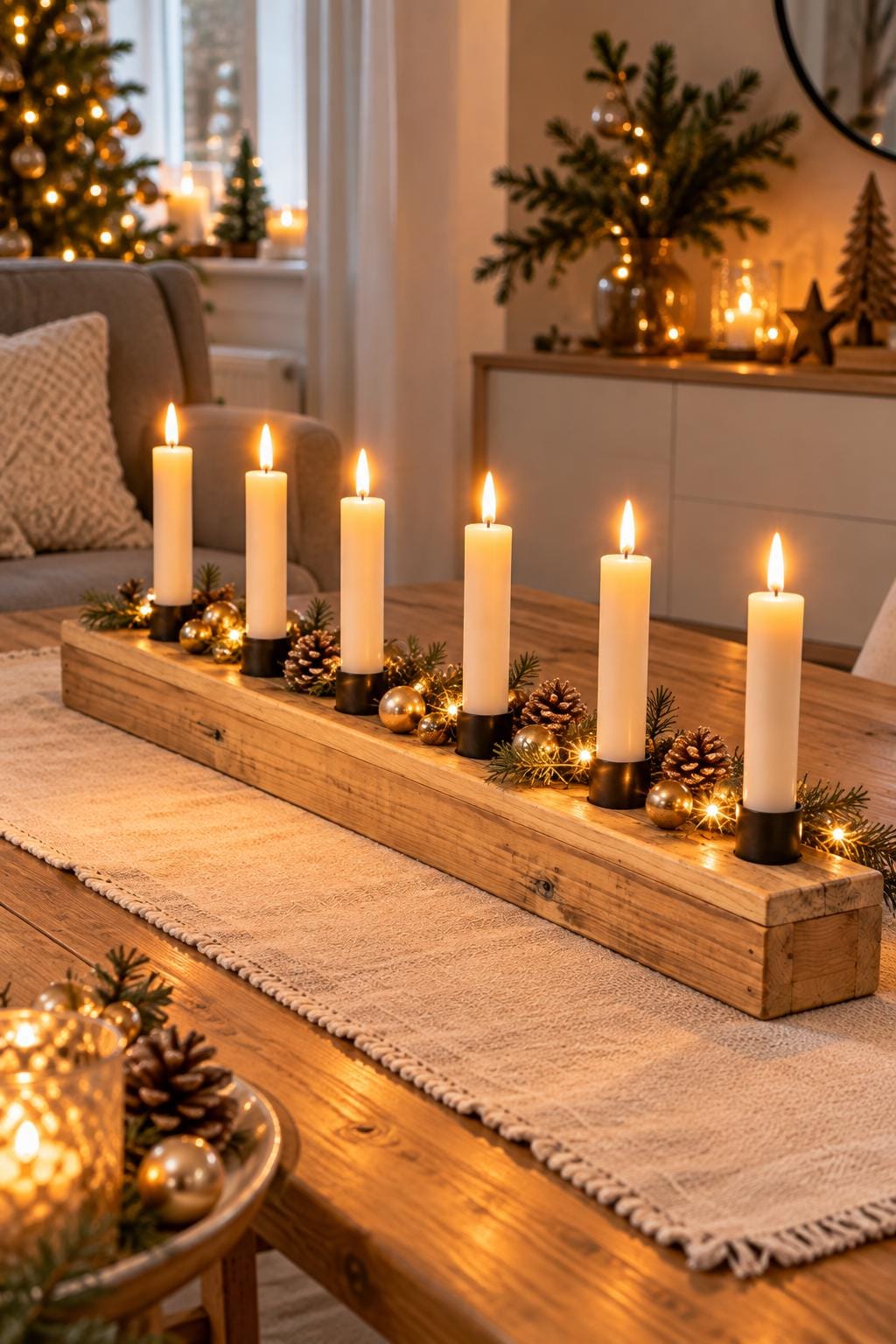 Kerzenständer holz