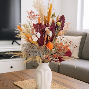 Dried flower bouquet, autumnal dried bouquet &quot;Landliebe&quot; large dried bouquet - dried flower decoration - gift idea autumn