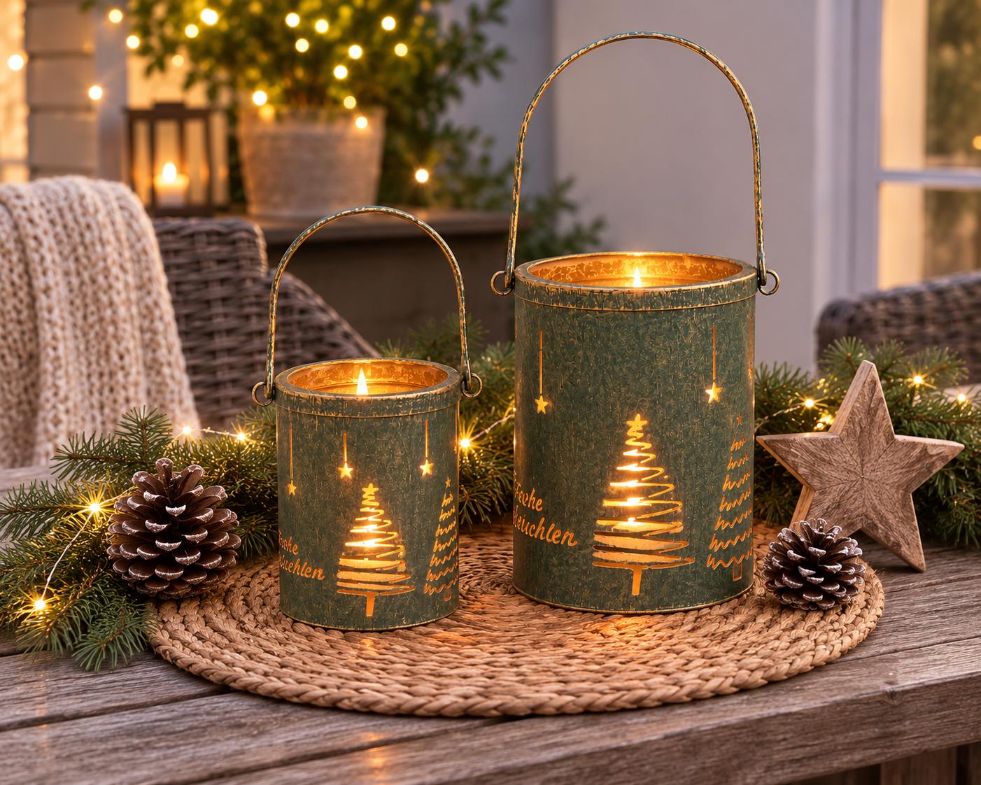 Weihnachtsdeko kerzenständer