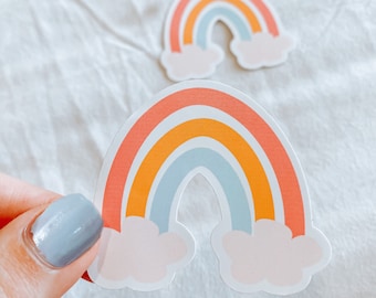 Rainbow Sticker | Die Cut Sticker | Waterproof Sticker | Laptop Sticker | Water Proof Sticker