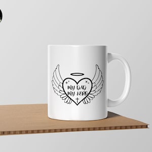 Dad Memorial SVG, Rest in Peace SVG, Rip Dad Svg, in Memory of Dad Svg ...