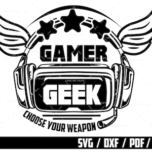 Funny Gamer SVG: Gamer Dad, Boy Shirt Design (Digital Download)