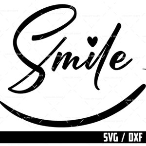 Smile Face SVG, Smile Png, Positive Svg, Be Happy Svg, Digital Download