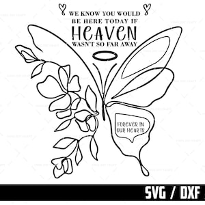 Deuil SVG, mémorial SVG, chagrin de perte, couper fichier, téléchargement immédiat