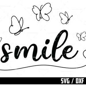 smail svg, Happy Face Design Smile Clipart,smile with heart svg, Cut File for Cricut and Silhouette, Digital Download