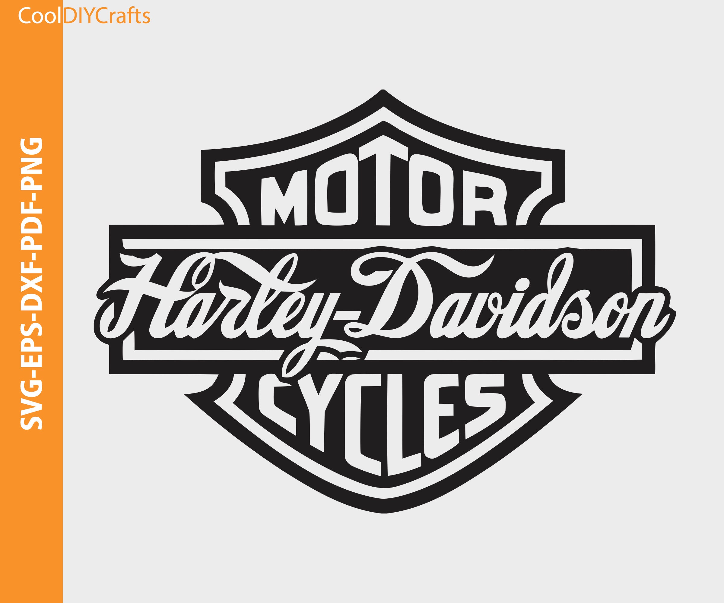 Motorcycle Svg Motorbike Logo Svg Svg Files For Cricut Etsy