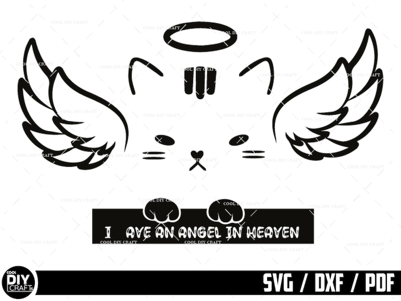Cat Memorial Svg Cat Loss Svg File Remembrance Svg in Etsy
