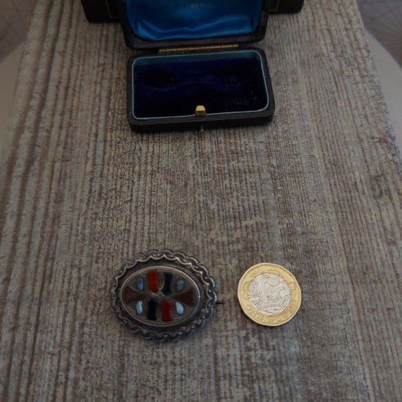 Rare Victorian original solid silver Scottish aga… - image 4