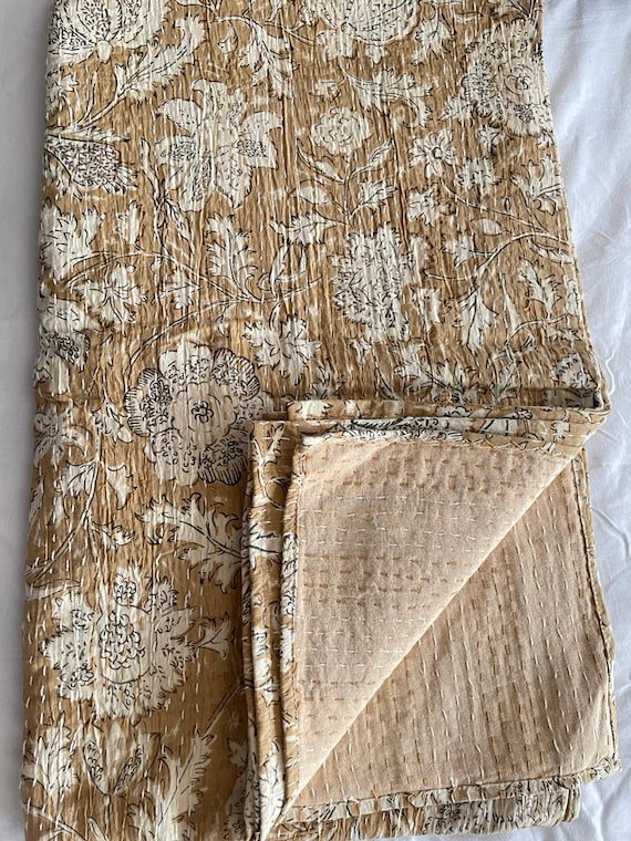 Etsy kantha quilts hotsell