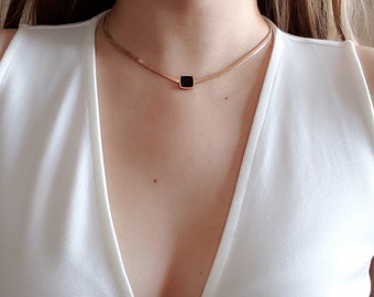 Fat Gold Necklace - Etsy