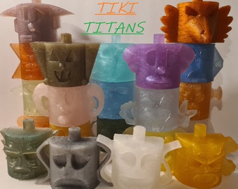Tiki Titans Mystery Packs - Collectable Resin Fridge Magnets