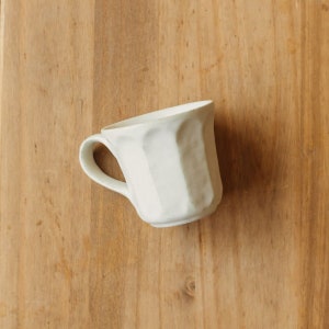 Kohyo Rinka Coffee Mug Set of 2 Gift set Coffee cup Couple mug Japanese made Matte ceramic cup Handmade Gift ideas image 3