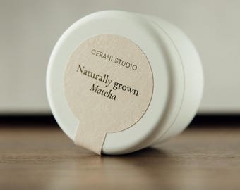 Japanese Matcha Powder | Premium Japanese Tea Powder from Shizuoka - Premium Matcha Latte - Authentic Tea Gift - Made in Japan -Minimalist