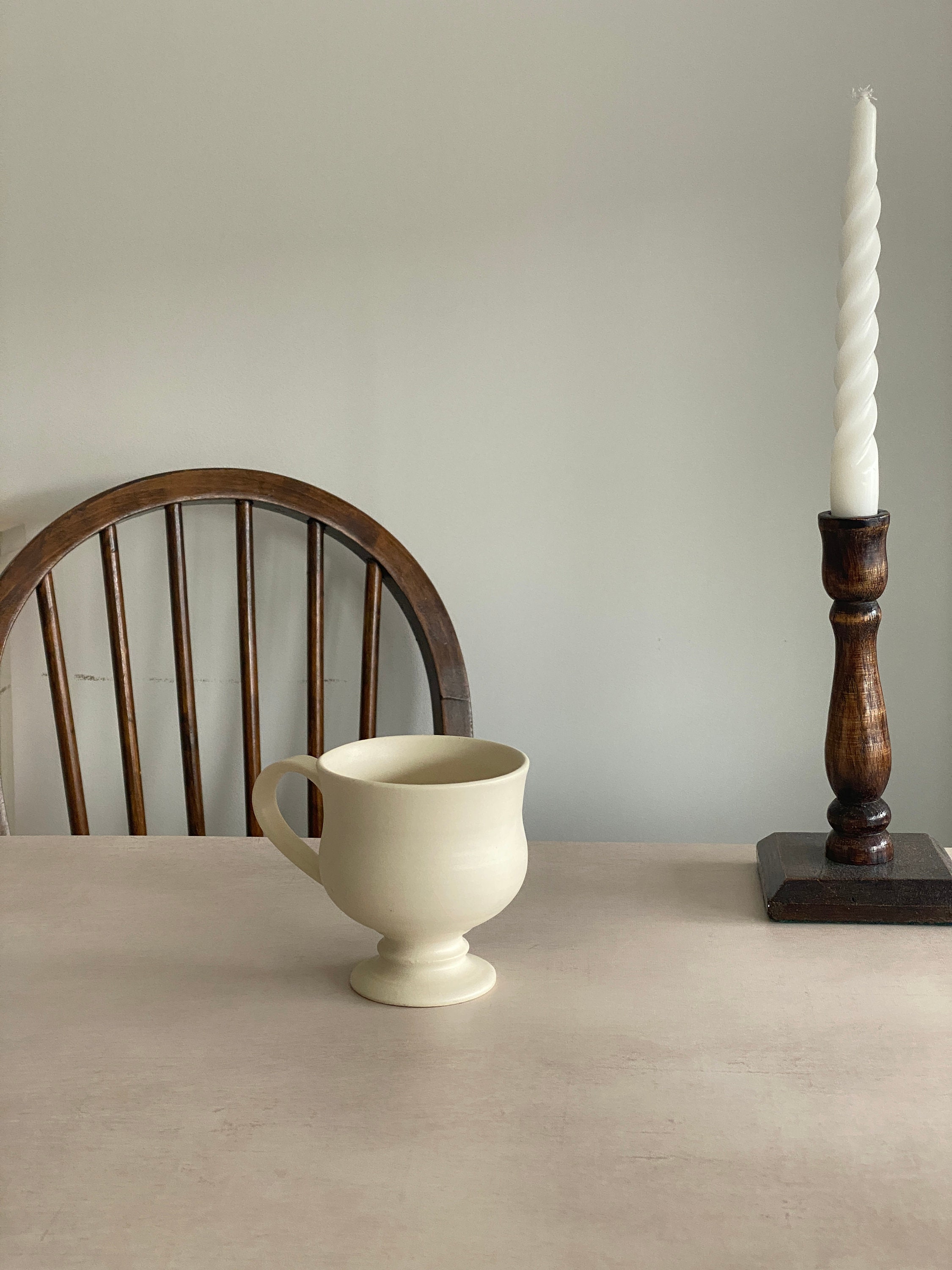 High Ground White Cup | Yoshida Pottery - Japanese Handmade High Ground White Cup | Yoshida Pottery - Japanese Handmade