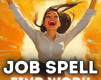 Job Spell, Powerful Find Work Career Magical Spell, Financial Success, Career Spell Magic, Employment Spell, Get Hired Spell, Pay Promotion