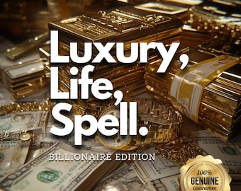 LUXURY LIFE SPELL Money Opportunity Spell Prosperity financial money magic wealthy billionaire spell magic money affirmations get rich quick