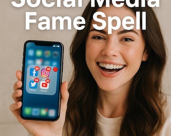 Directe roem op sociale media | Virale influencer magische spreuk | Snel volgers krijgen | Witte hekserij op populariteit | Snelle roemresultaten