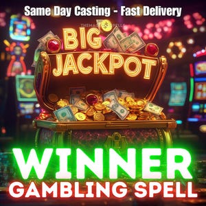 Incantesimo magico per vincere alla lotteria / Rituale personalizzato per il jackpot e l'abbondanza finanziaria / Risultati personalizzati / Aumenta la tua fortuna e prosperità