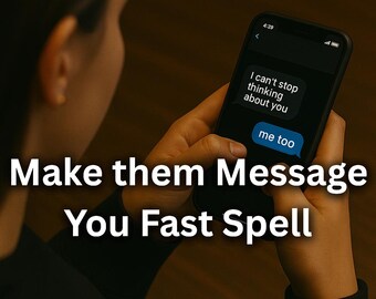 Instantspreuk om ervoor te zorgen dat ze jou een bericht sturen - ontvang een sms van hem, haar of wie dan ook - krachtige casted-attractiespreuk