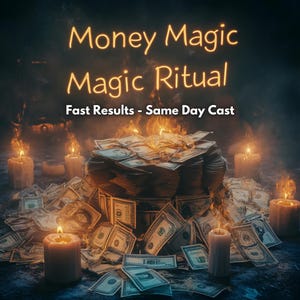 POWERFUL MONEY SPELL Ritual - Fast Cash, Wealth Manifestation, Millionaire Magic, attract money spel, sameday spell cast, wealth millionaire