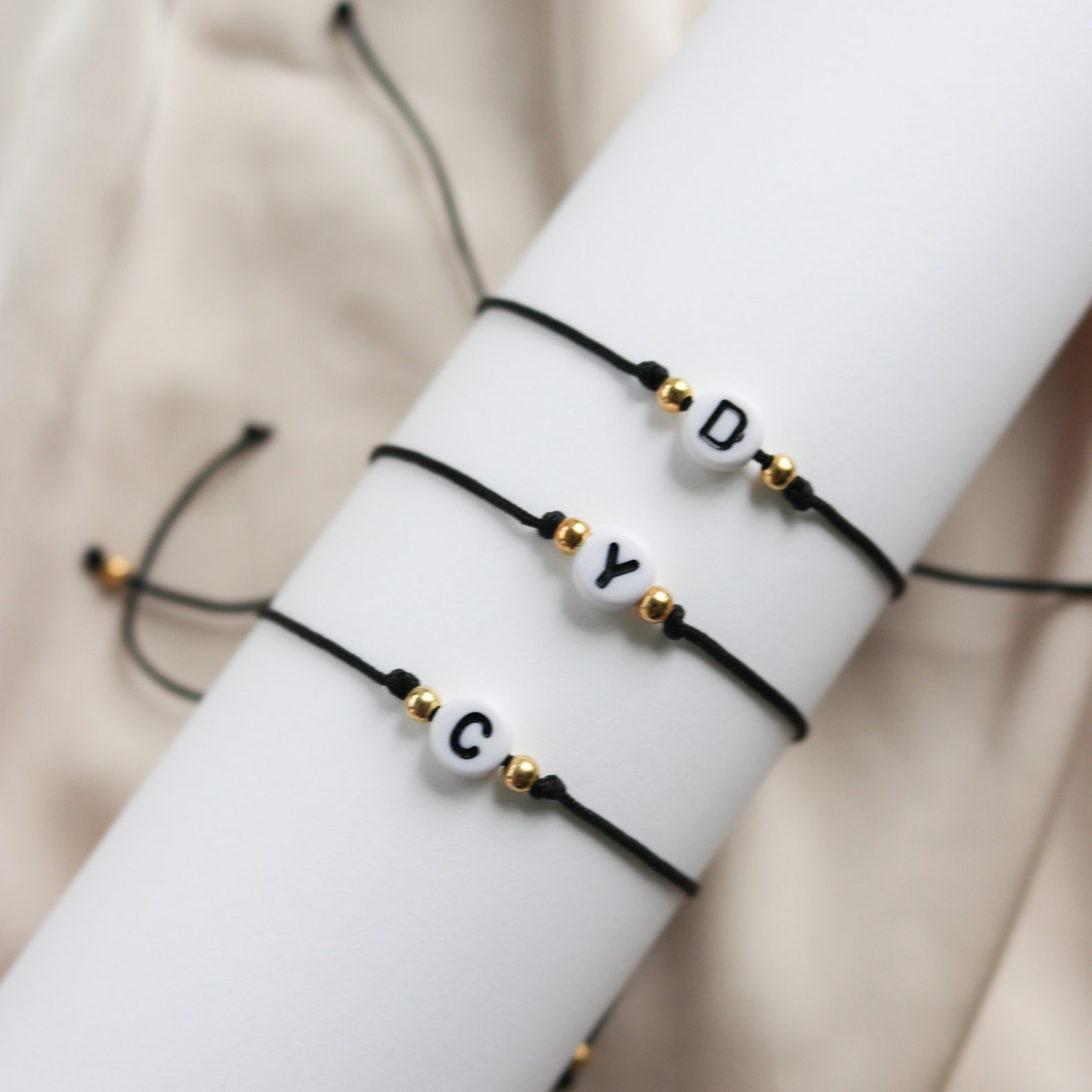 Couples Bracelet Boyfriend Girlfriend Bracelets Initials Etsy