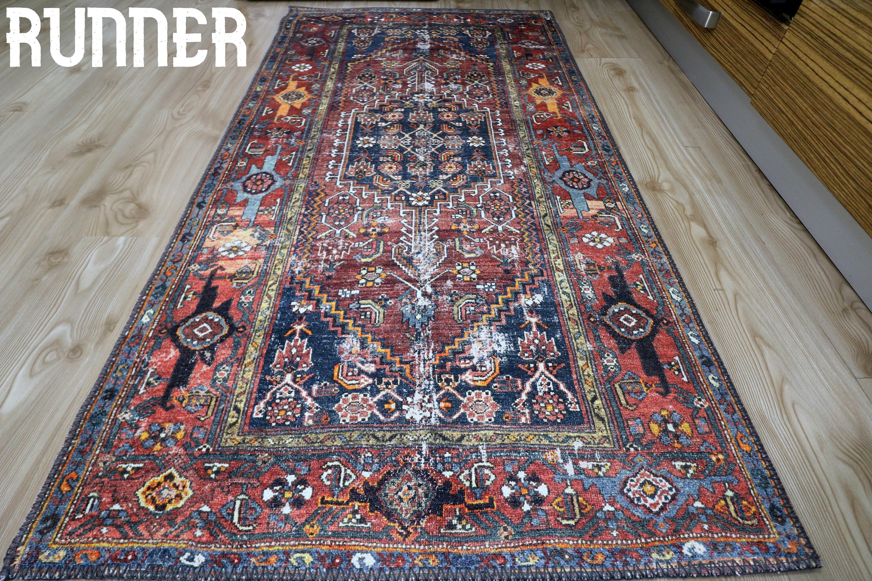 Rugs 7x10 Bohemian Rug 7x10 Living Room Rug Heriz Rug 7x10 Etsy