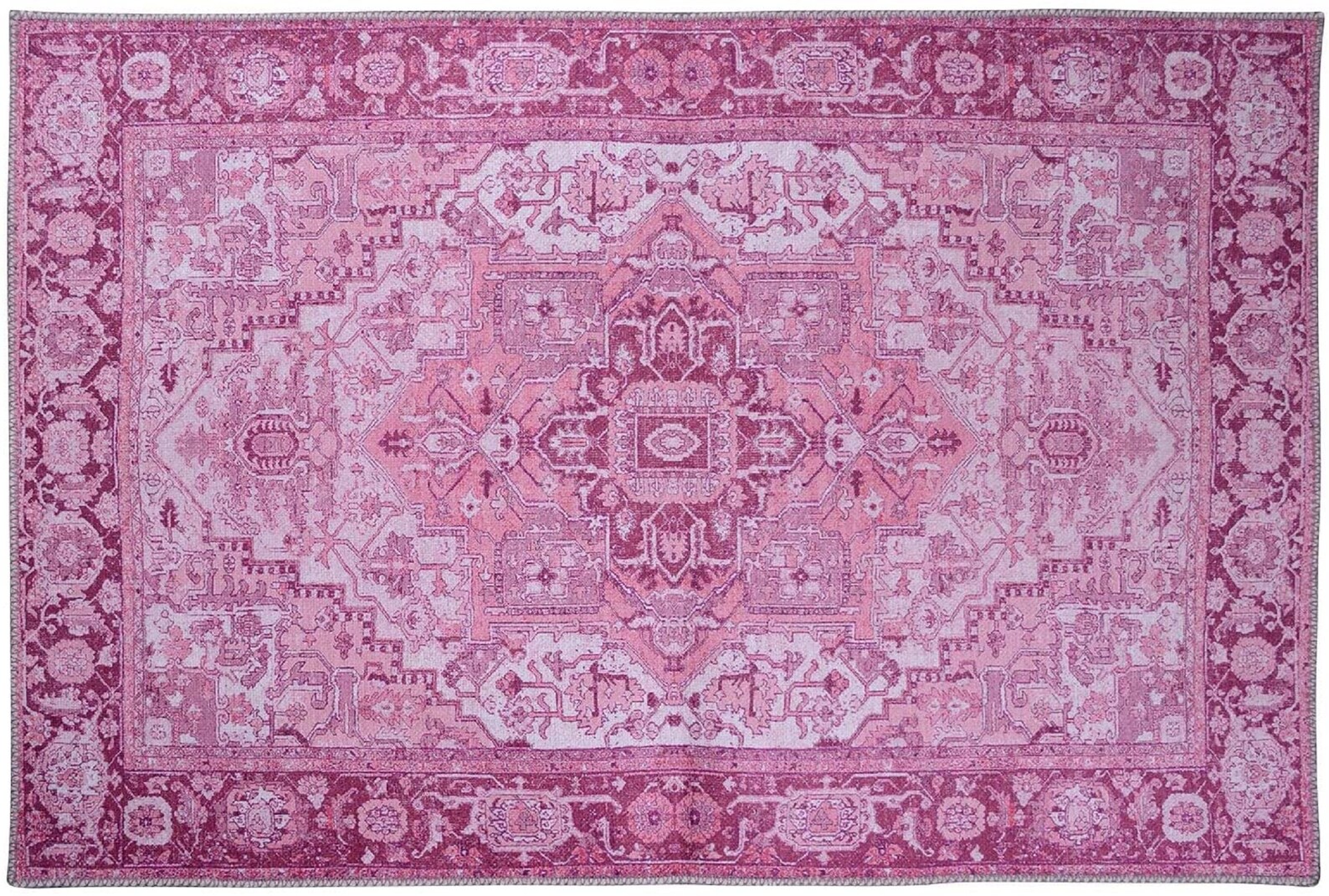 Turkish Pink Rug Aztec Rug Anatolian Rug Decorative Rug Etsy