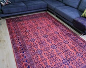 Rugs 5x8, Area Rug 5x8, Oushak Rug 5x8, Turkish Rug 5x8, Vintage Rug 5x8, Bohemian Rug Carpet, Oriental Rug 5x8, Rustic Kilim Rug 5x8