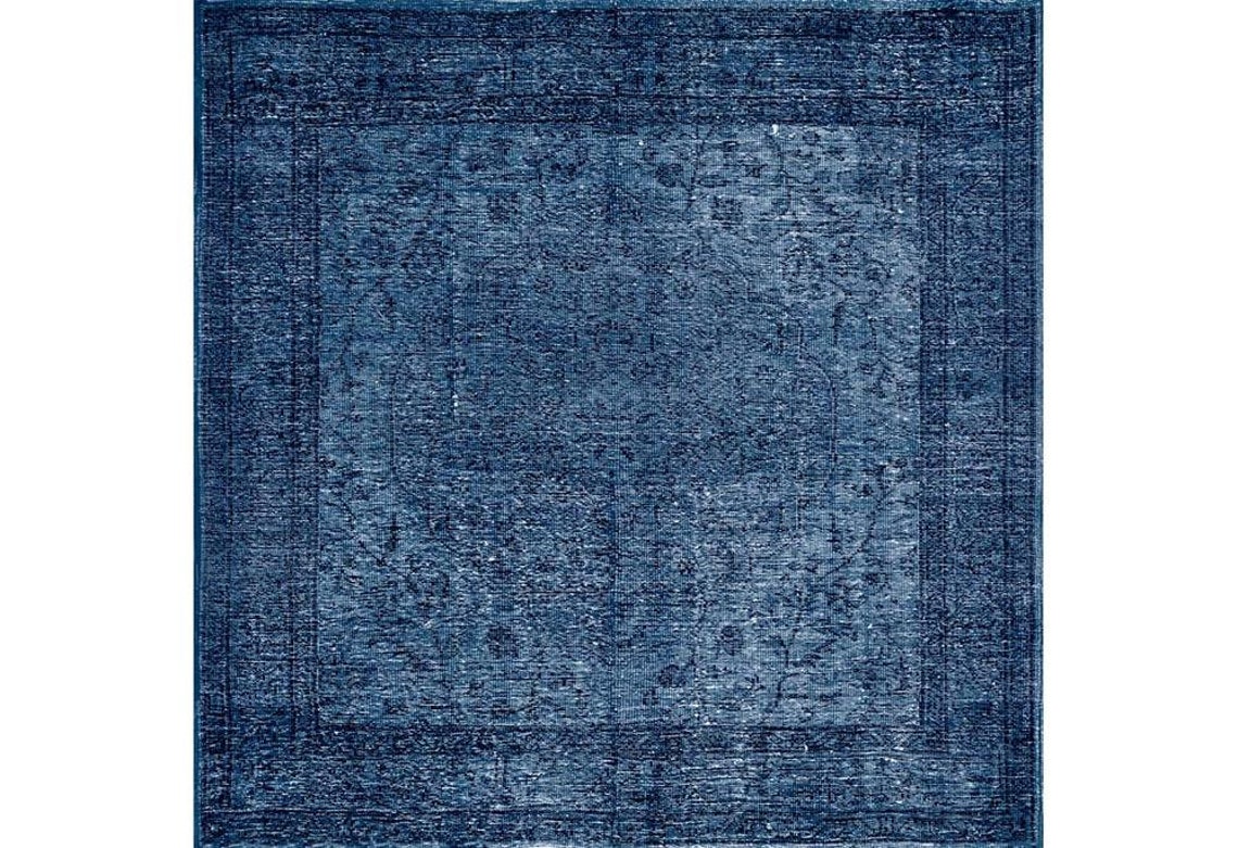 Rugs 6x9 Navy Blue Rug Turkish Rug 6x9 Decorative Rug 6x9 Etsy