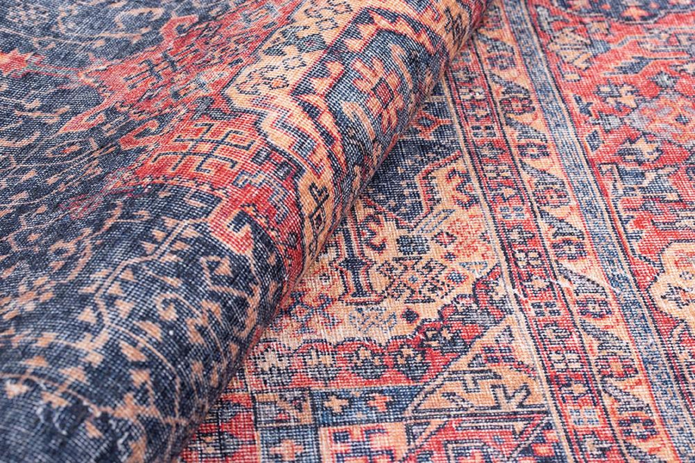 Rugs 8x10 Oriental Rug 8x10 Vintage Rug 8x10 Heriz Rug 6x9 Etsy