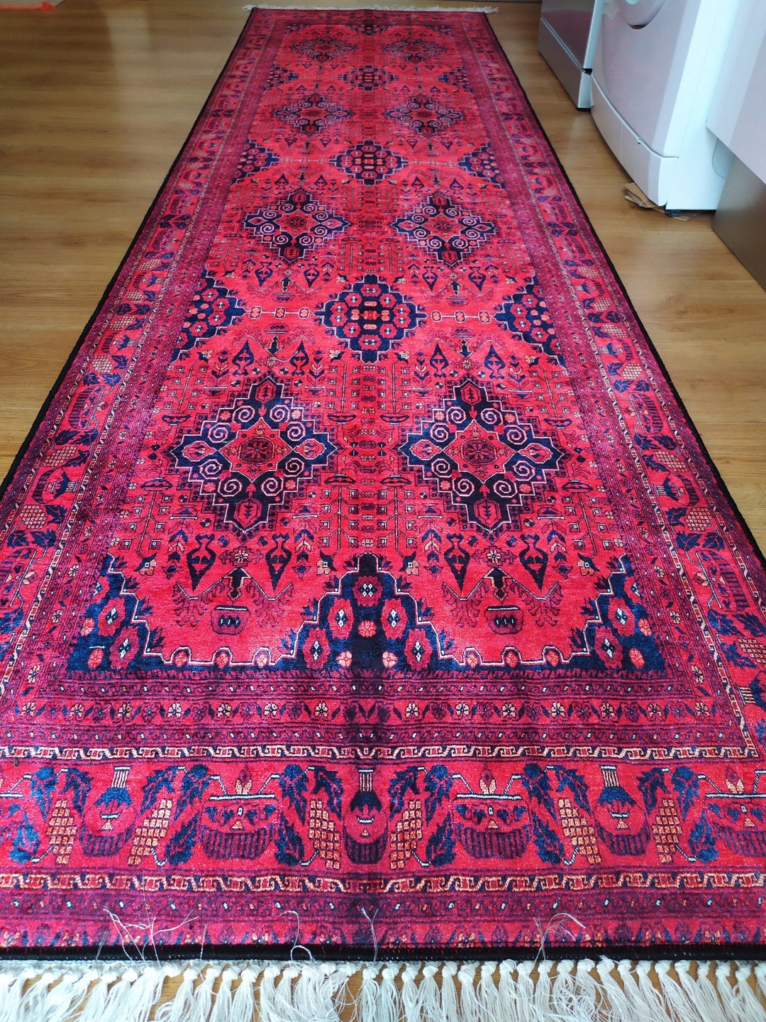 Runner Rug Turkish, Runner Rug Kitchen Carpet, Runner Rug 3x10, Vintage