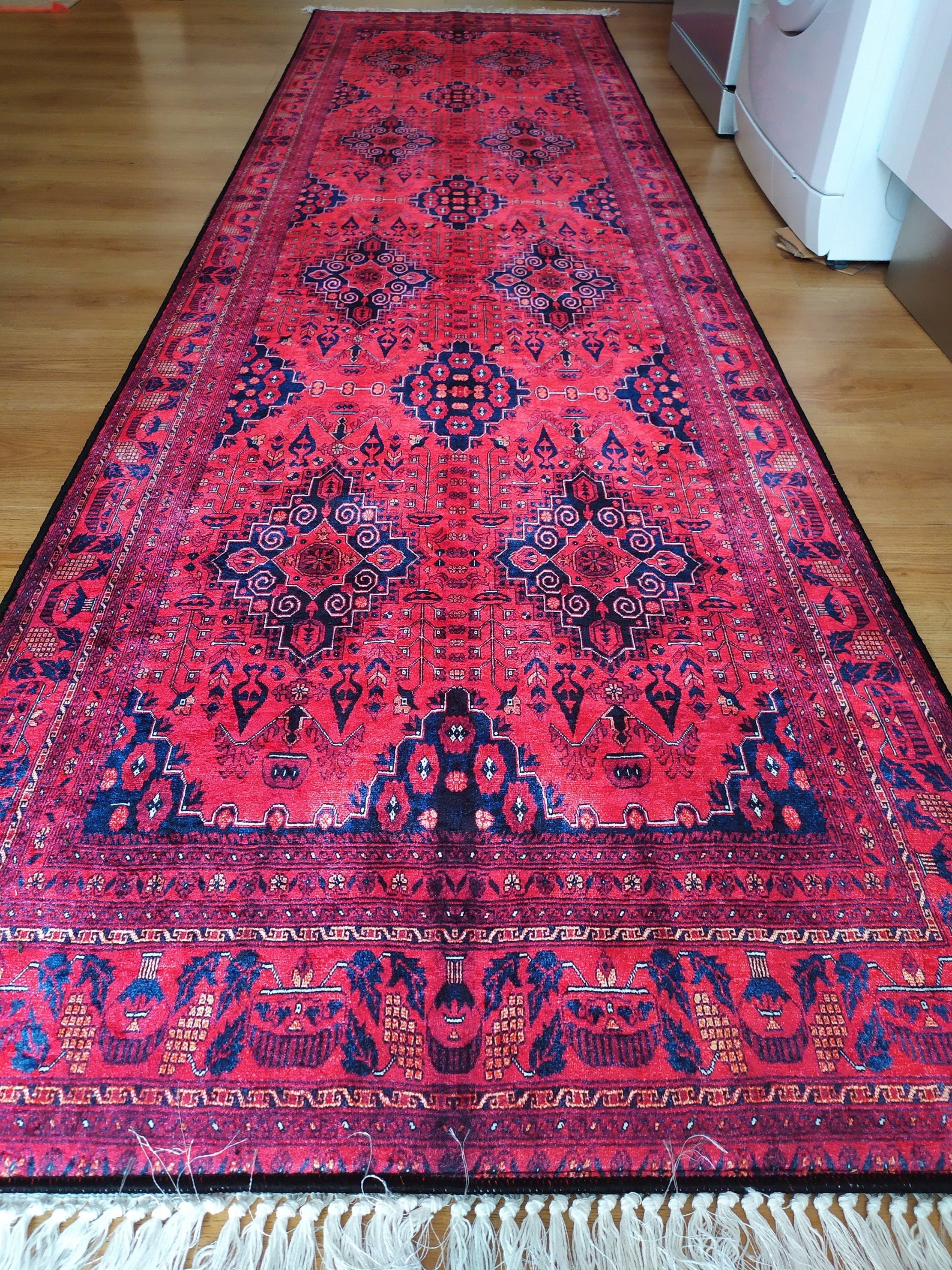 Runner Rug Turkish Runner Rug Kitchen Carpet Runner Rug Etsy
