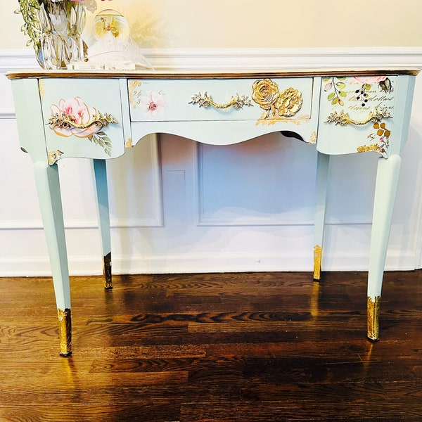 Vintage Vanity Desk Etsy