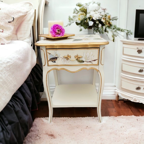 French provincial bedside tables deals