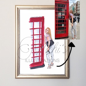 Custom Fashion Illustration Print