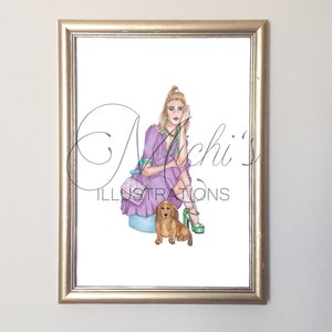 Joy (Fashion Illustration Print)