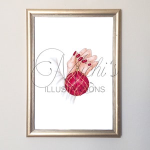 Christmas Ornament (Christmas Illustration Print)