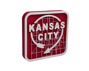 Kansas City Western Auto Sign with Kansas City Lettering
