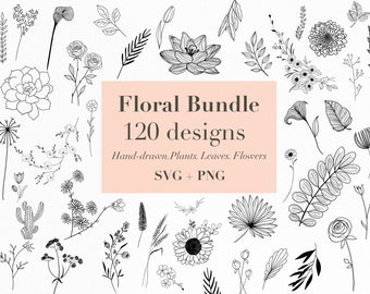 Download Floral Svg Etsy